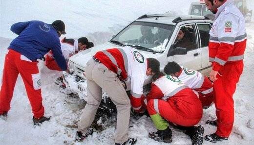 27 استان درگیر برف و کولاک؛ امدادرسانی به 708 نفر