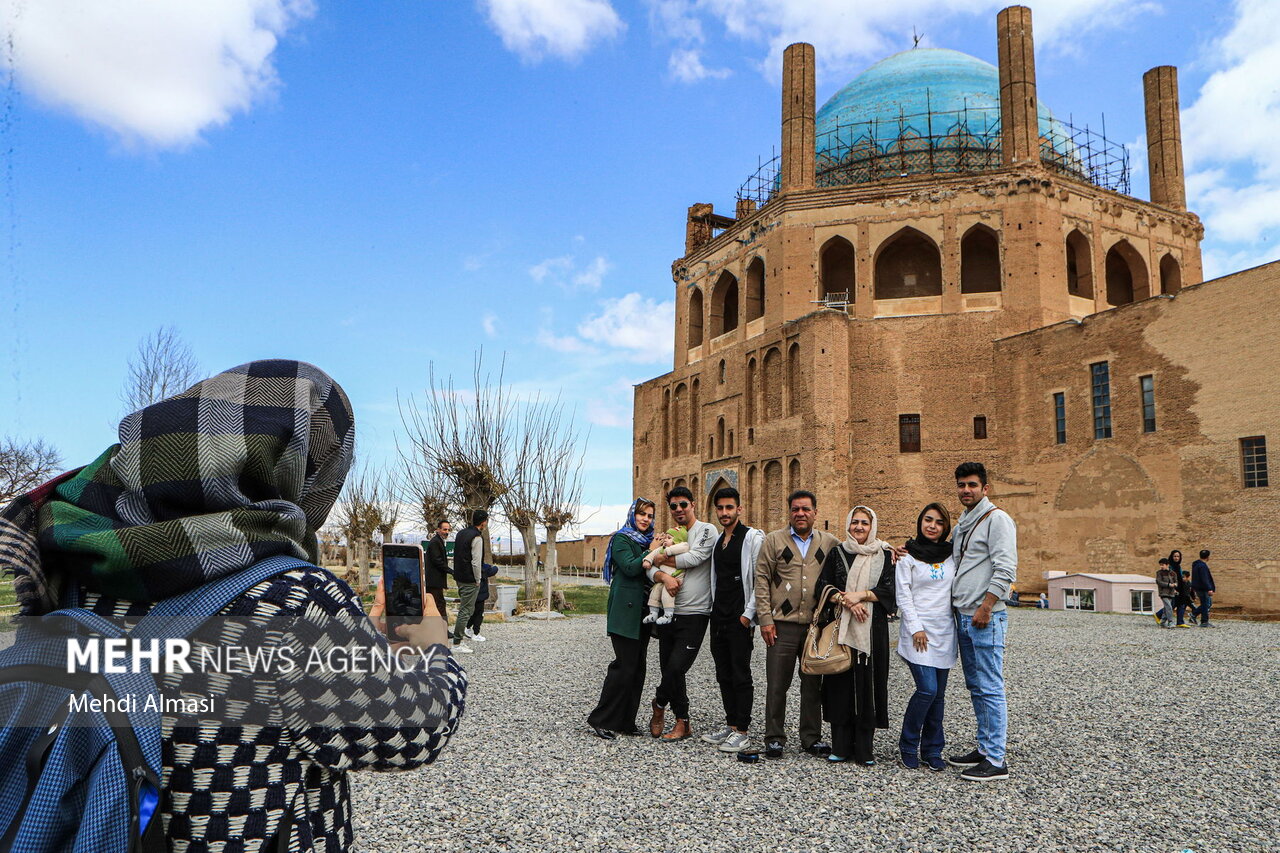 گنبد تاریخی سلطانیه در زنجان