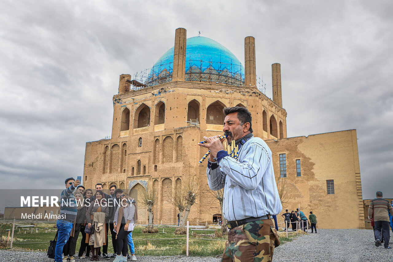 گنبد تاریخی سلطانیه در زنجان