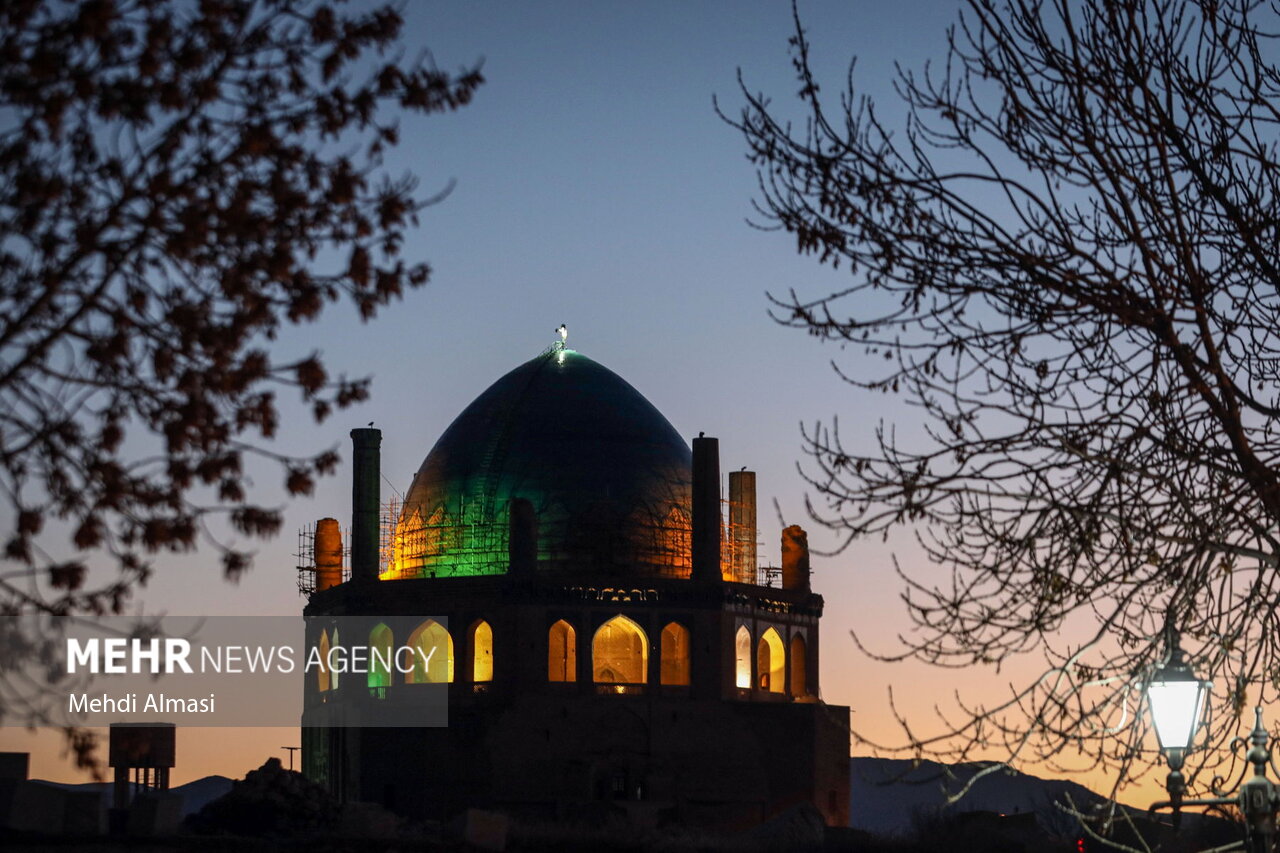 گنبد تاریخی سلطانیه در زنجان