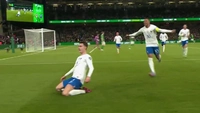 شوت تماشایی پاوارد، گل اول فرانسه به ایرلند