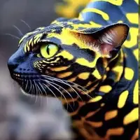 گوناگون/ تصویری جنجالی از گربه مار؛ نادرترین گونه از گربه سانان روی زمین