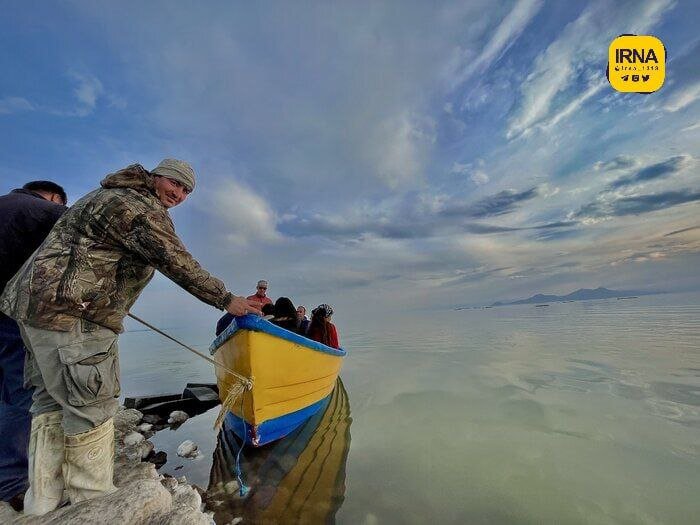  بازگشت قایق های تفریحی به دریاچه ارومیه