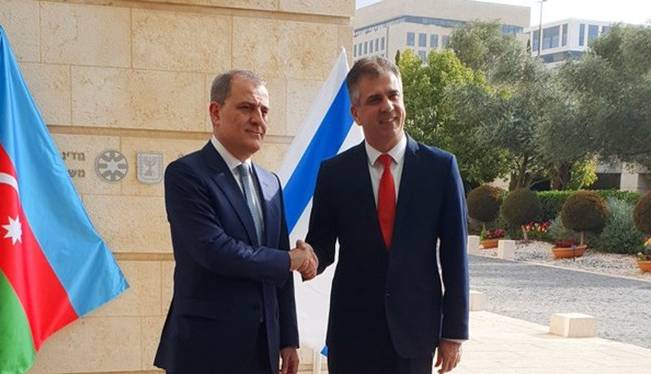 وزیر خارجه باکو به تل‌آویو رفت