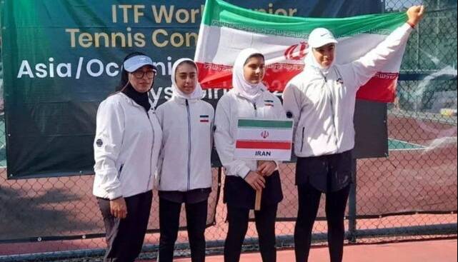 فرار دختران تنیس‌ باز ایران از سقوط