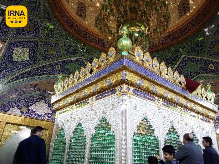 عکس/ سفره افطاری در حرم حضرت رقیه سلام‌الله‌علیها