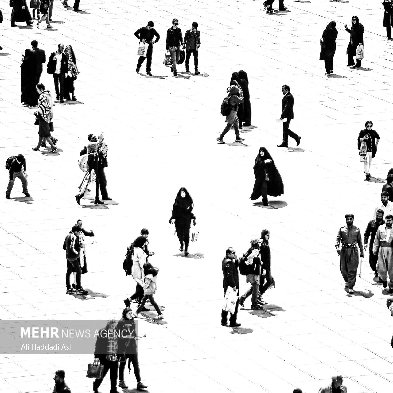 دنیای سیاه و سفید به روایت تصویر