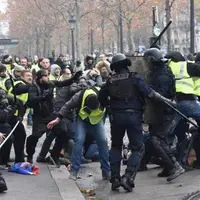 وضعیت این‌ روزهای خیابان‌های فرانسه به روایت تصویر