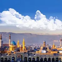 هوای پاک مشهد پس از یک روز بارش باران