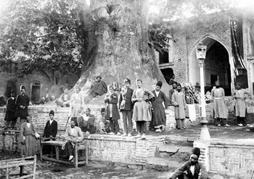 عکس/ امامزاده صالح تهران در دوران قاجار