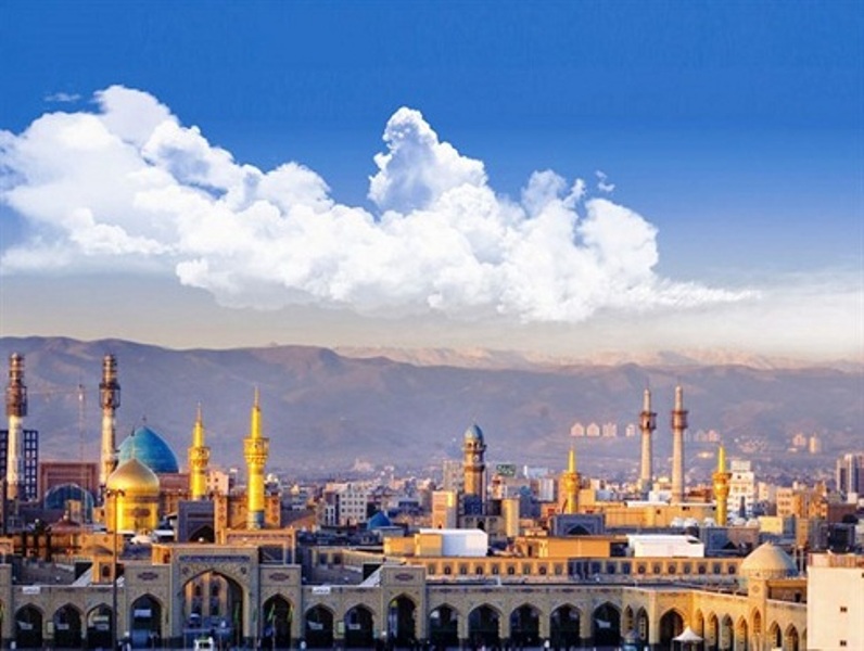 هوای پاک مشهد پس از یک روز بارش باران
