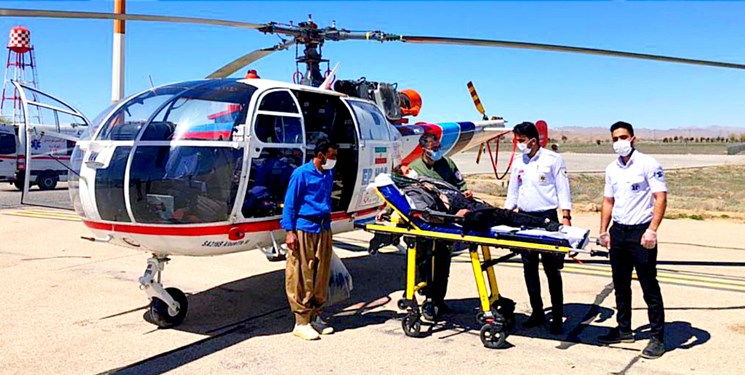 بالگرد اورژانس، ناجی 2 خانم کوهرنگی و یک مادر دزفولی