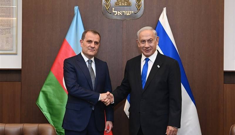 دیدار وزیر خارجه جمهوری آذربایجان با نخست وزیر رژیم صهیونیستی