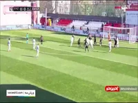 گلزنی محمد نادری مقابل ارزروم‌ اسپور