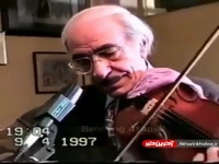 دقایقی با ویولن نوازی استاد علی تجویدی همراه شوید 