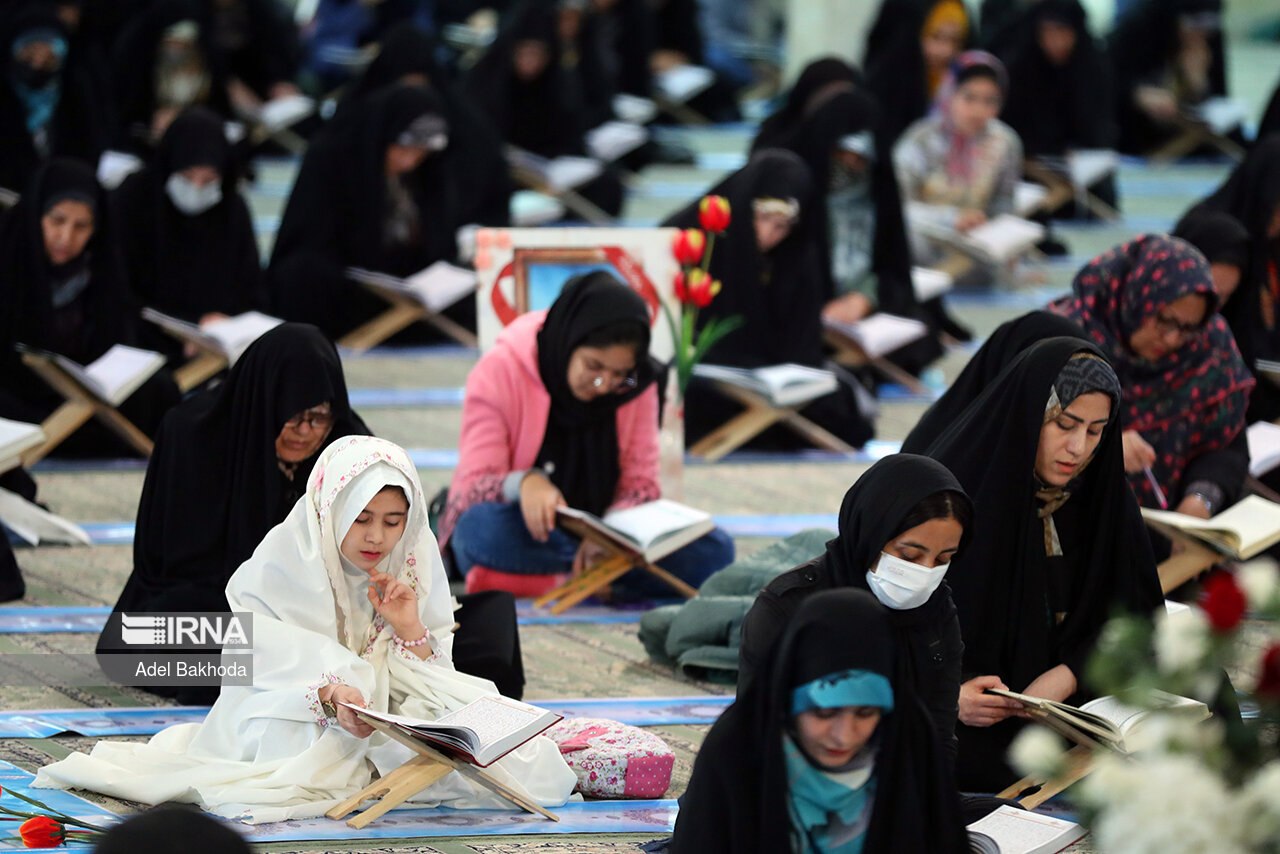 جزء خوانی قرآن کریم در همدان