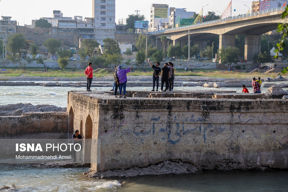 رودخانه دز در نوروز ۱۴۰۲