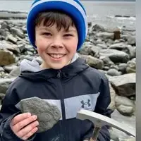 کشف شگفت انگیز پسر بچه ۹ ساله در ساحل