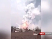 انفجار شدید در مقر ارتش اوکراین 