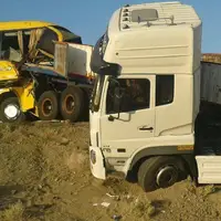 تصادف اتوبوس با کامیون در محور سمنان-آرادان؛ ۲۷ نفر مصدوم شدند