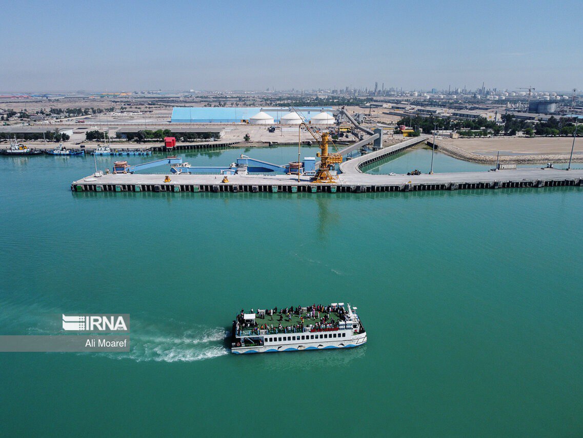 عکس/ گردشگری دریایی در خوزستان