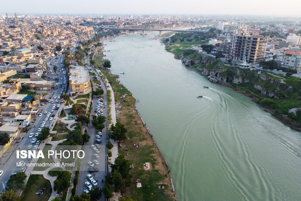 رودخانه دز در نوروز ۱۴۰۲