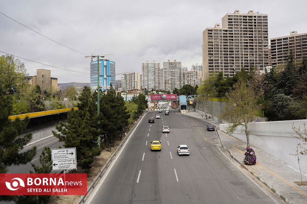 حال و هوای تهران در ۱۱ فروردین