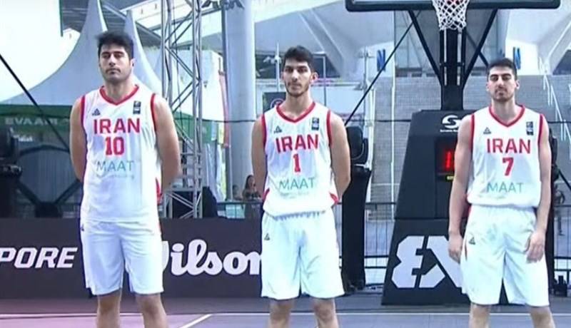 چهارمین برد پیاپی ایران در بسکتبال سه نفره کاپ آسیا