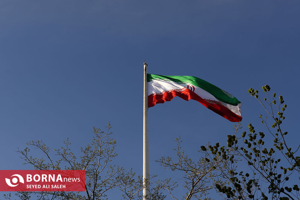عکس/ جشن ملی پرچم همزمان با روز ۱۲ فروردین