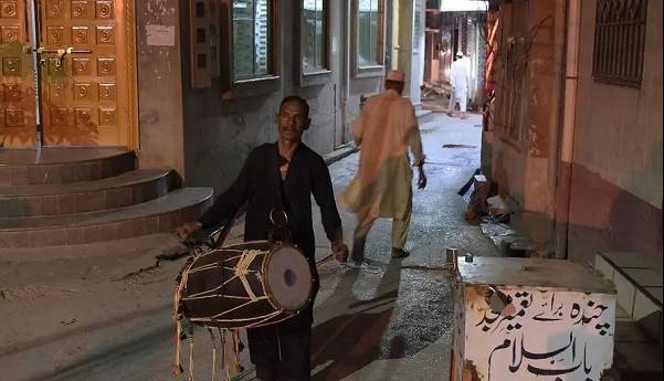 موسیقی رمضان و طبل‌ نوازان پاکستانی
