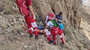 سقوط مرگبار بانوی 35 ساله از ارتفاع غار تانای شمس‌آباد