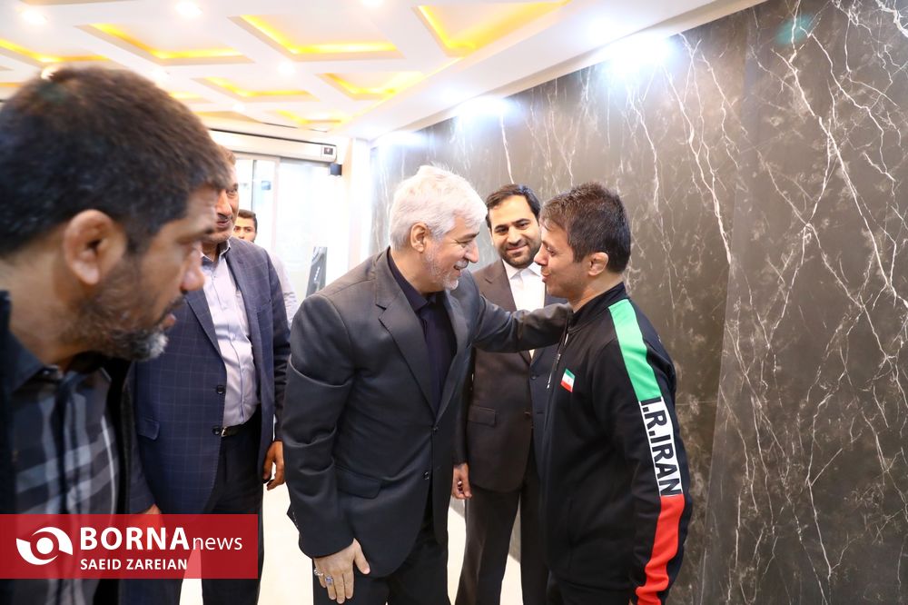 عکس/ بازید وزیر ورزش و جوانان از کمپ تیم ملی کشتی