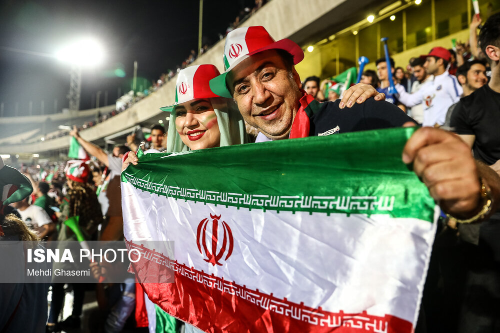 عکس/ سبز، سفید و سرخ