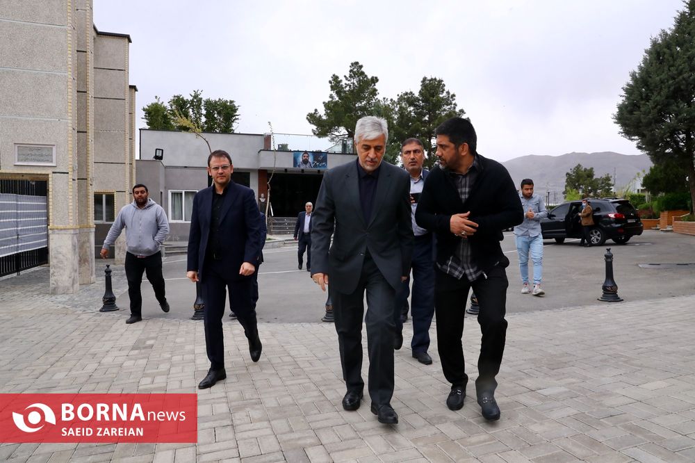 عکس/ بازید وزیر ورزش و جوانان از کمپ تیم ملی کشتی
