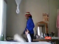 رفتار عجیب و غریب خانم پرستار با یک نوزاد!