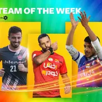 تیم منتخب هفته بیست و چهارم لیگ برتر