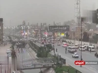 اولین طوفان شن سال جدید در بغداد