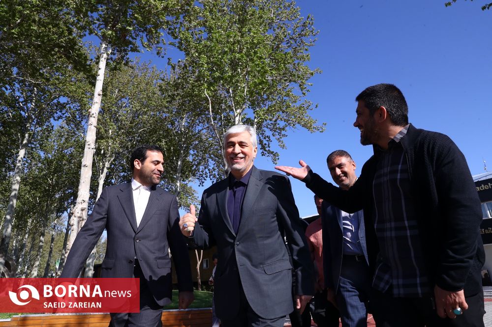عکس/ بازید وزیر ورزش و جوانان از کمپ تیم ملی کشتی