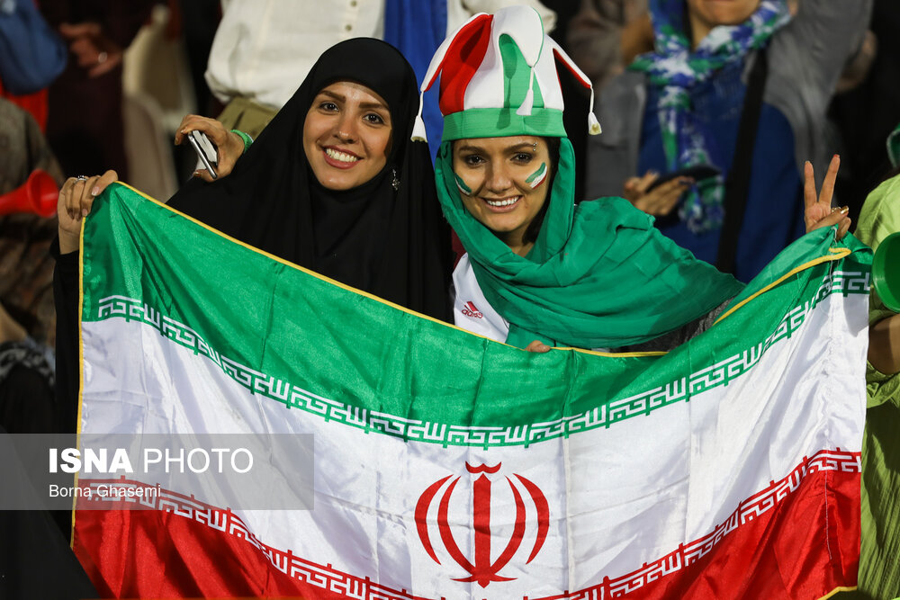 عکس/ سبز، سفید و سرخ