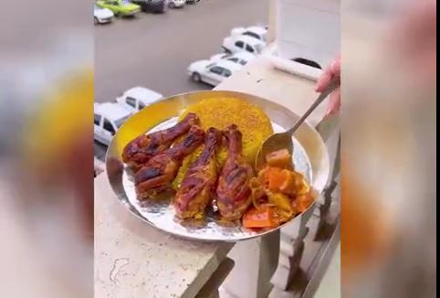 طبخ مرغ به روش مخصوص عربی