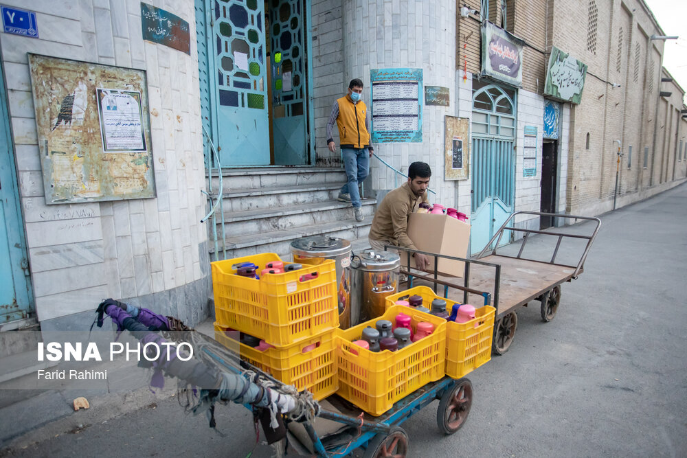 ضیافت افطاری بازاریان اراک