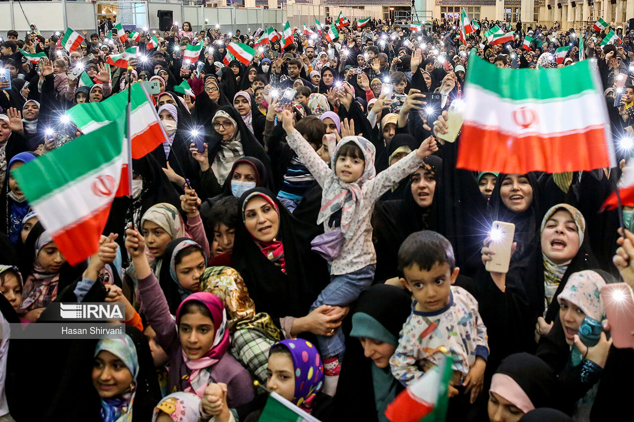 عکس/ فضای شاد کودکانه در نمایشگاه قرآن