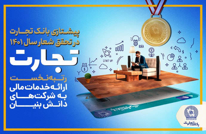 کدام بانک بیشترین خدمات مالی را به شرکت‌های دانش بنیان ارائه داده است؟