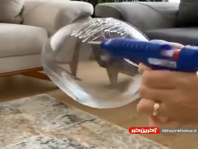 ساخت جاشمعی خوشگل با چسب حرارتی