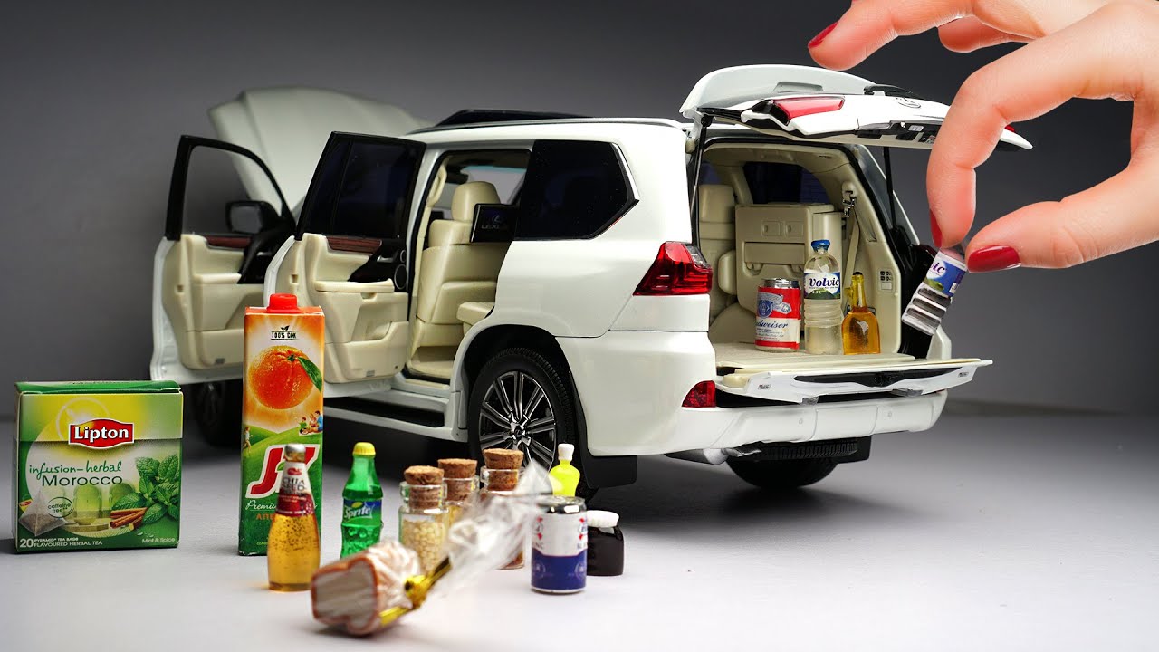 ماکت دقیق و خیرهکننده «لکسوس LX570» را ببینید