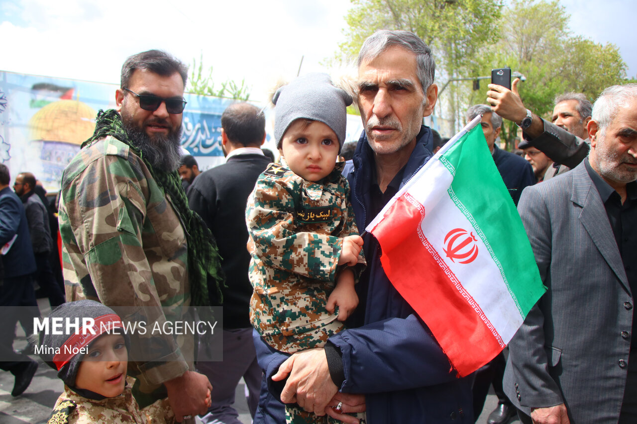 عکس/ راهپیمایی روز جهانی قدس در تبریز