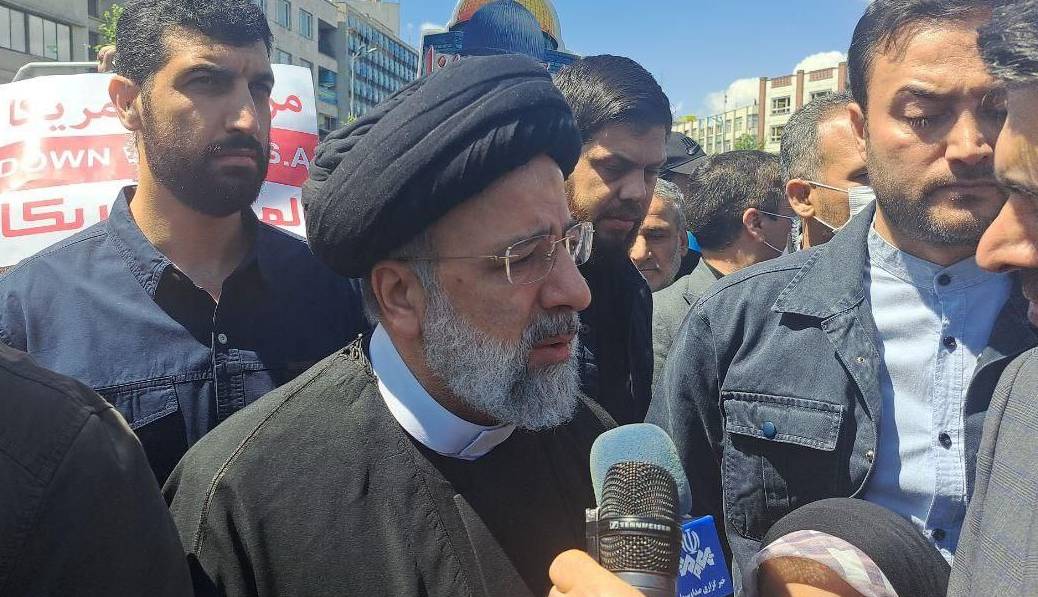 رئیس جمهور در راهپیمایی روز قدس: از بین رفتن رژیم صهیونیستی بسیار نزدیک است