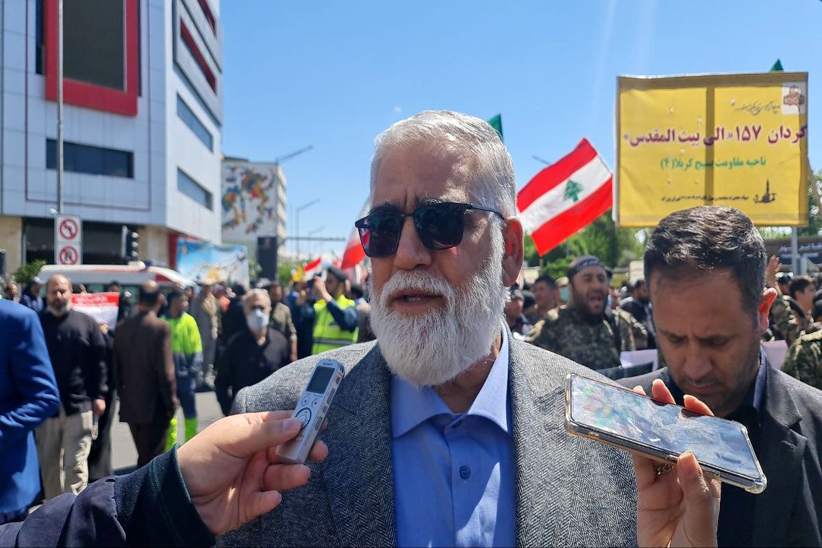 پوردستان: حضور جوانان در راهپیمایی روز قدس بشارتی برای ما ریش سفیدهاست