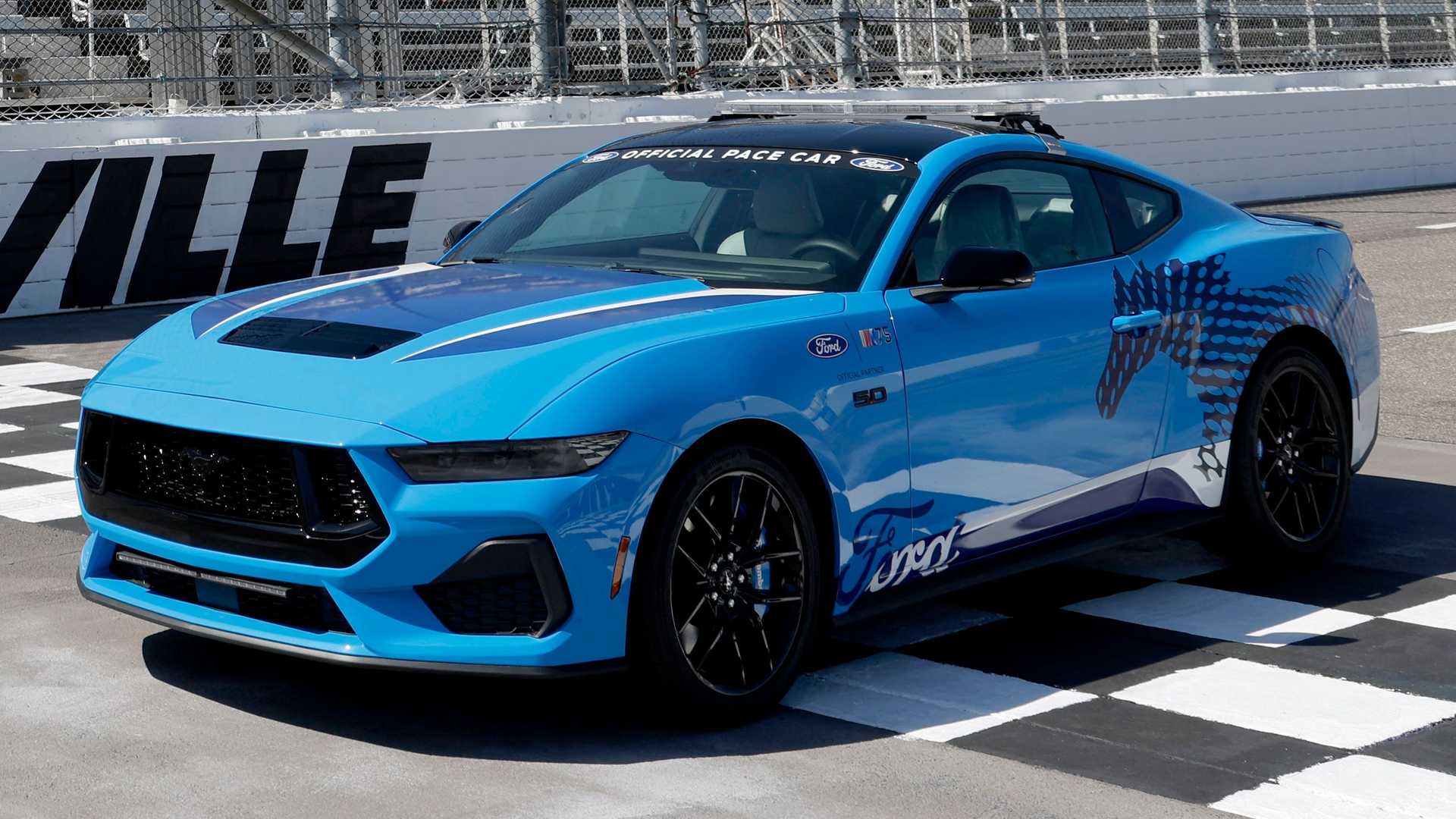 «فورد موستانگ GT» جدید به عنوان خودروی سرعت مسابقات «ناسکار» معرفی شد