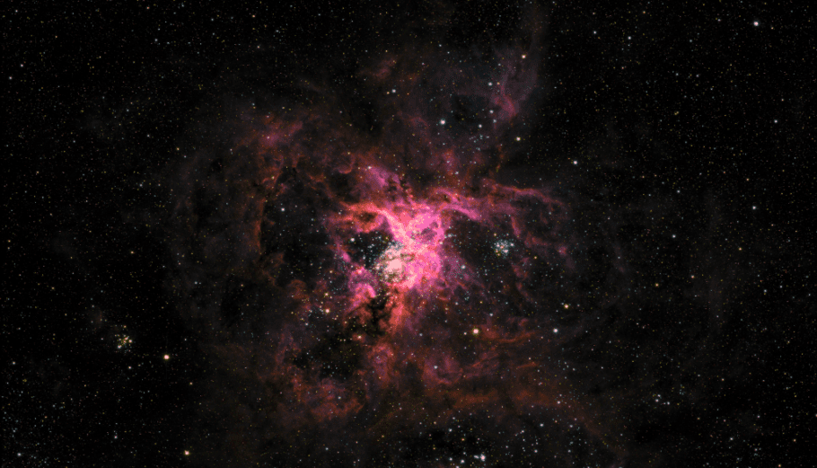 تصویر روز ناسا: سحابی رتیل از دید SuperBIT